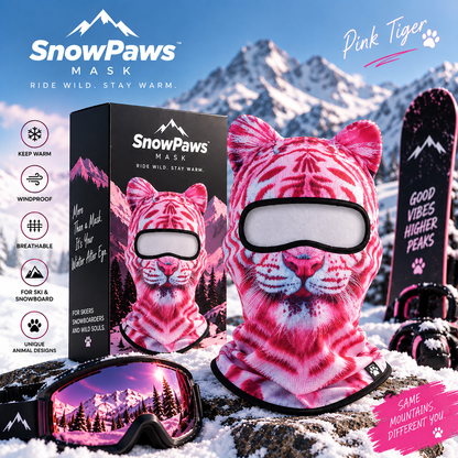 SnowPaws Mask