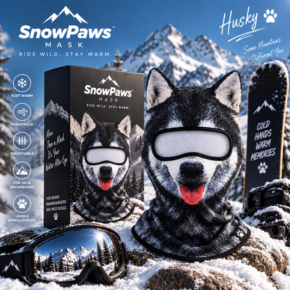 SnowPaws Mask